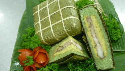 Vị thuốc trong chiếc bánh chưng