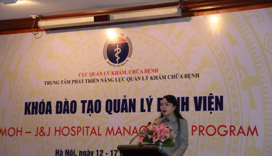 Khai giảng khóa đào tạo Quản lý bệnh viện